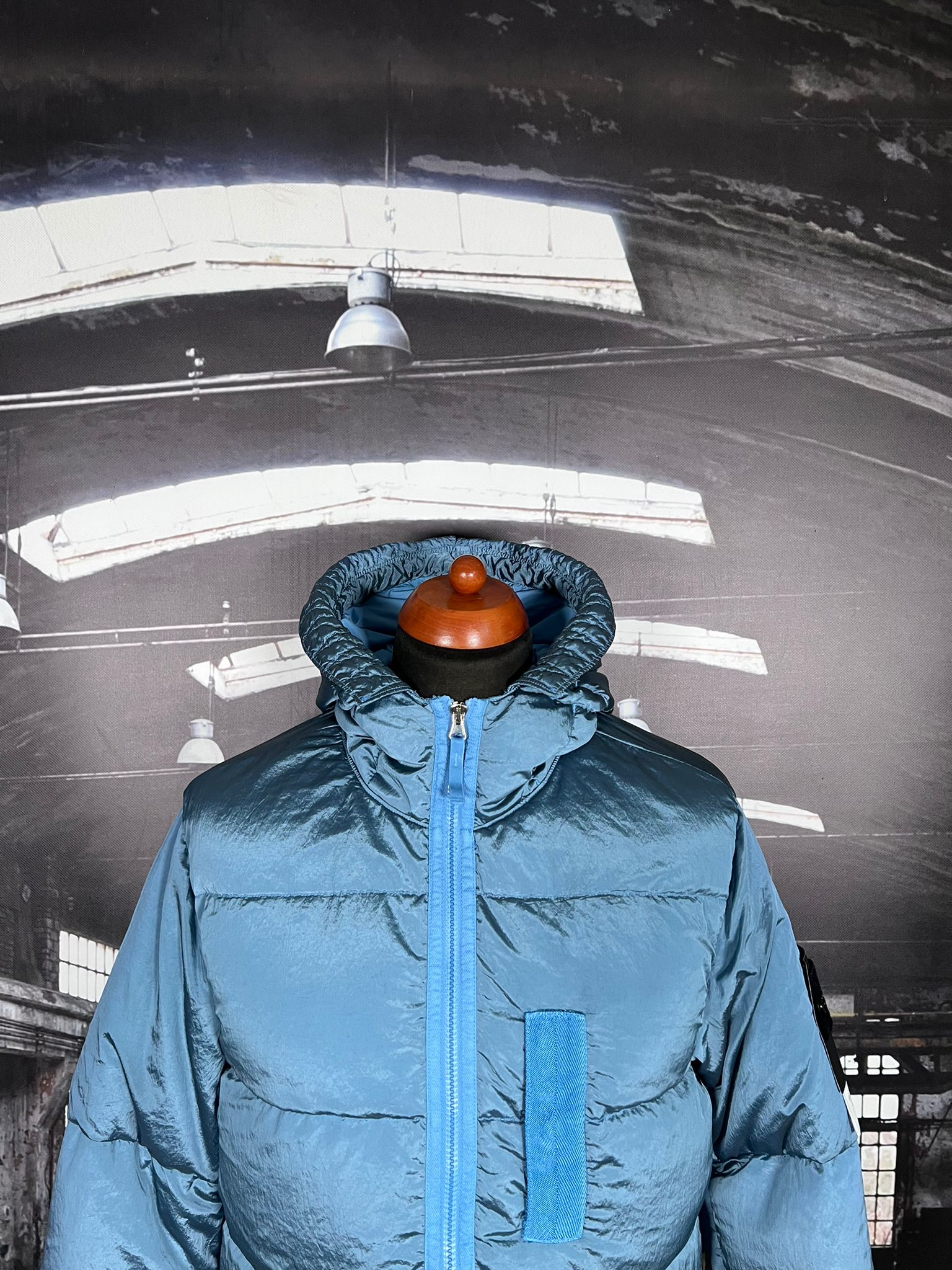 STONE ISLAND NYLON METAL IN ECONYL® REGENERATED NYLON DOWN JACKET X Clothing STONE ISLAND NYLON METAL IN ECONYL® REGENERATED NYLON DOWN JACKET X Clothing