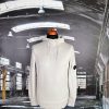 C.P. COMPANY KNITTED HOODED LENS SWEATSHIRT