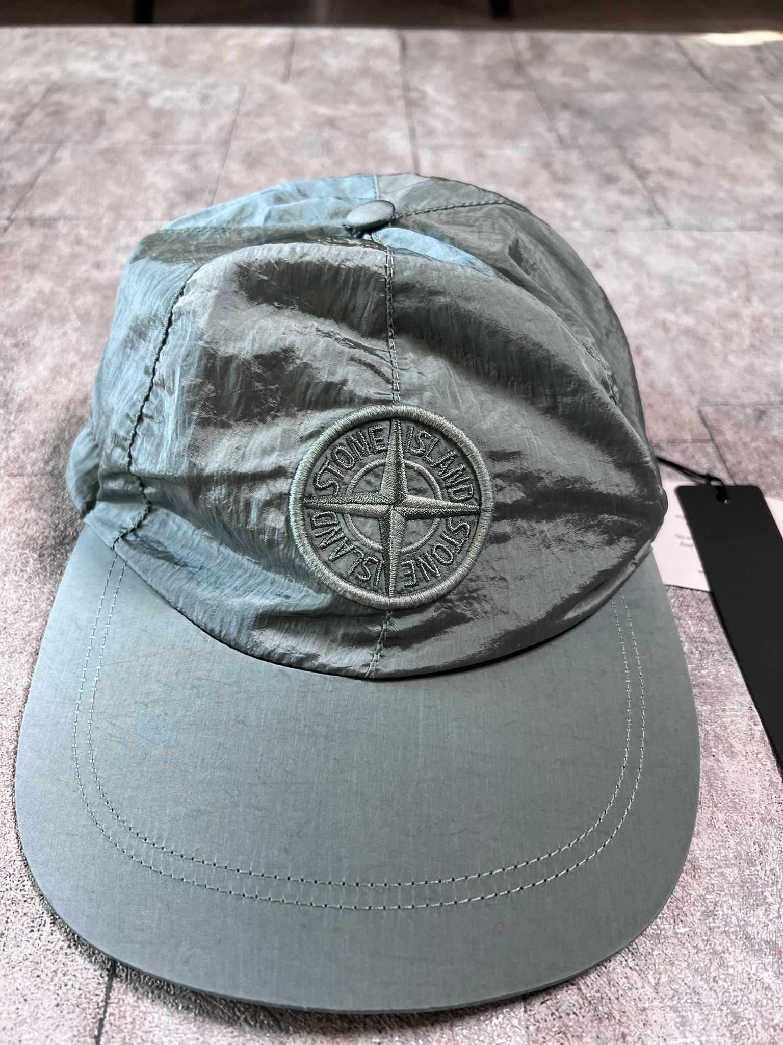 STONE  NYLON L CAP GRAY サイズL STONE NYLON L CAP GRAY サイズL Stone Island Hat Cap Adult One Size