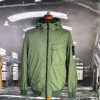 STONE ISLAND GARMENT DYED CRINKLE REPS R-NY WITH PRIMALOFT -TC