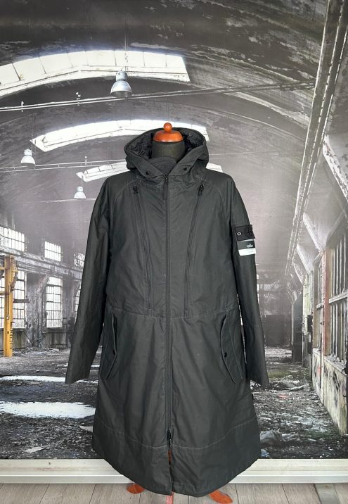 STONE ISLAND FISHTAIL PARKA_CHAPTER 2 TELA PLACCATA WITH PRIMALOFT® INSULATION TECHNOLOGY JACKET