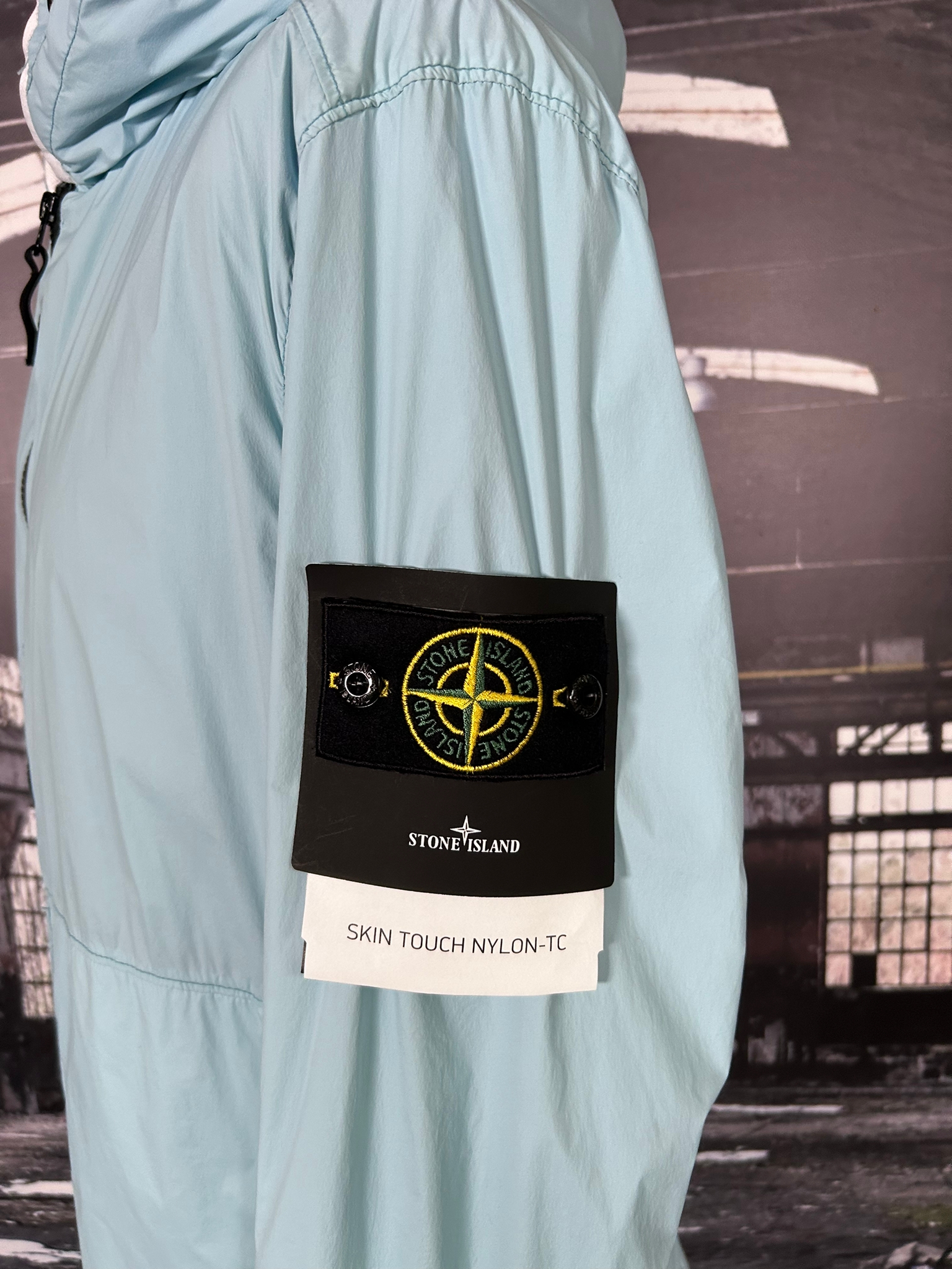 STONE ISLAND SKIN TOUCH NYLON-TC GARMENT DYED JACKET - X Clothing