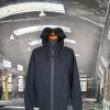 C.P. COMPANY DIAGONAL RAISED FULL ZIP GOGGLE HOODIE