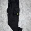 STONE ISLAND STRETCH COTTON TROUSERS
