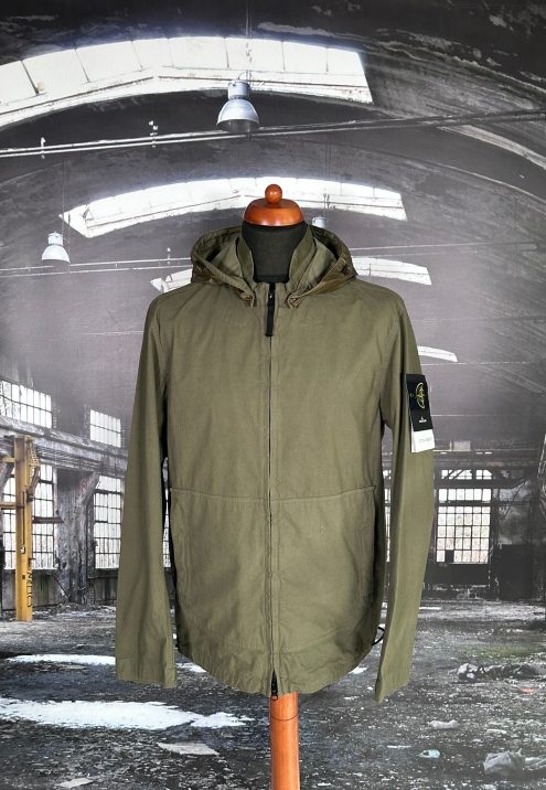 STONE ISLAND COTTON CORDURA JACKET