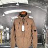 C.P. COMPANY FLATT NYLON LENS HOODED OVERSHIRT