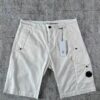 C.P. COMPANY TWILL STRETCH LENS SHORTS