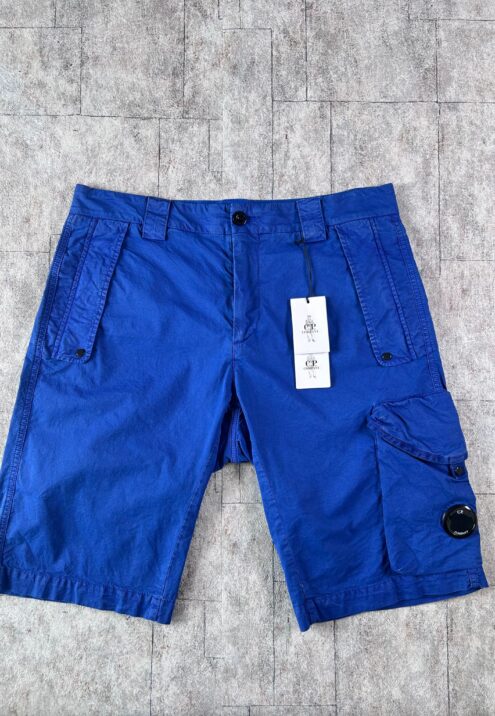 C.P. COMPANY TWILL STRETCH LENS SHORTS