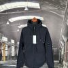 C.P. COMPANY FLATT NYLON LENS HOODED JACKET