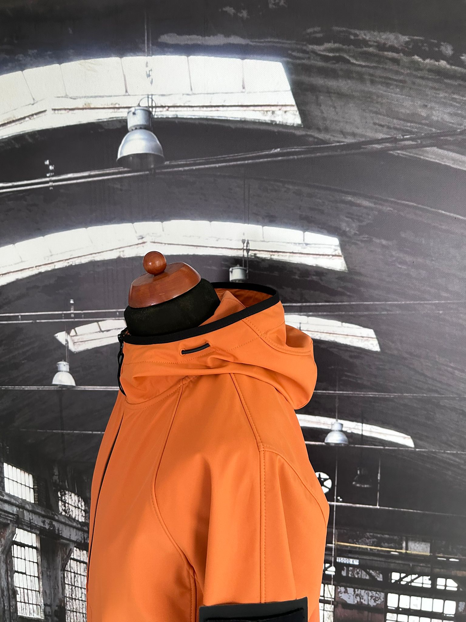 STONE ISLAND LIGHT SOFT SHELL R E DYE TECHNOLOGY IN RECYCLED 