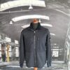STONE ISLAND PLATED TERRY FLEECE SWEATSHIRT