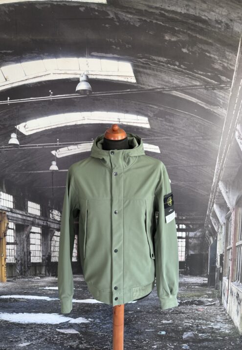 STONE ISLAND LIGHT SOFT SHELL-R_E.DYE® TECHNOLOGY IN RECYCLED POLYESTER