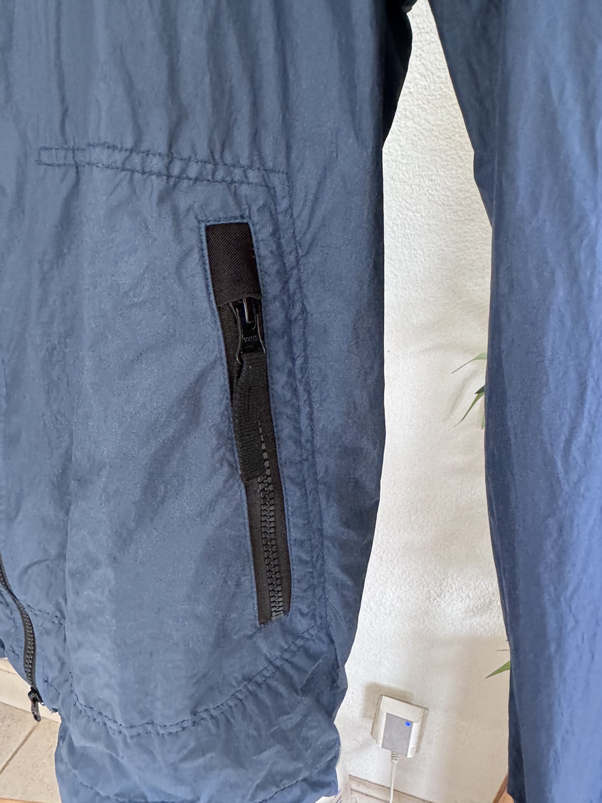 STONE ISLAND GARMENT DYED CRINKLE REPS HOODED JACKET - X Clothing
