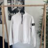 STONE ISLAND QUARTER ZIP SWEATSHIRT