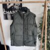 STONE ISLAND GARMENT DYED CRINKLE REPS GILET