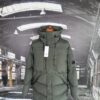 c.p. company nycra r hooded long down jacket
