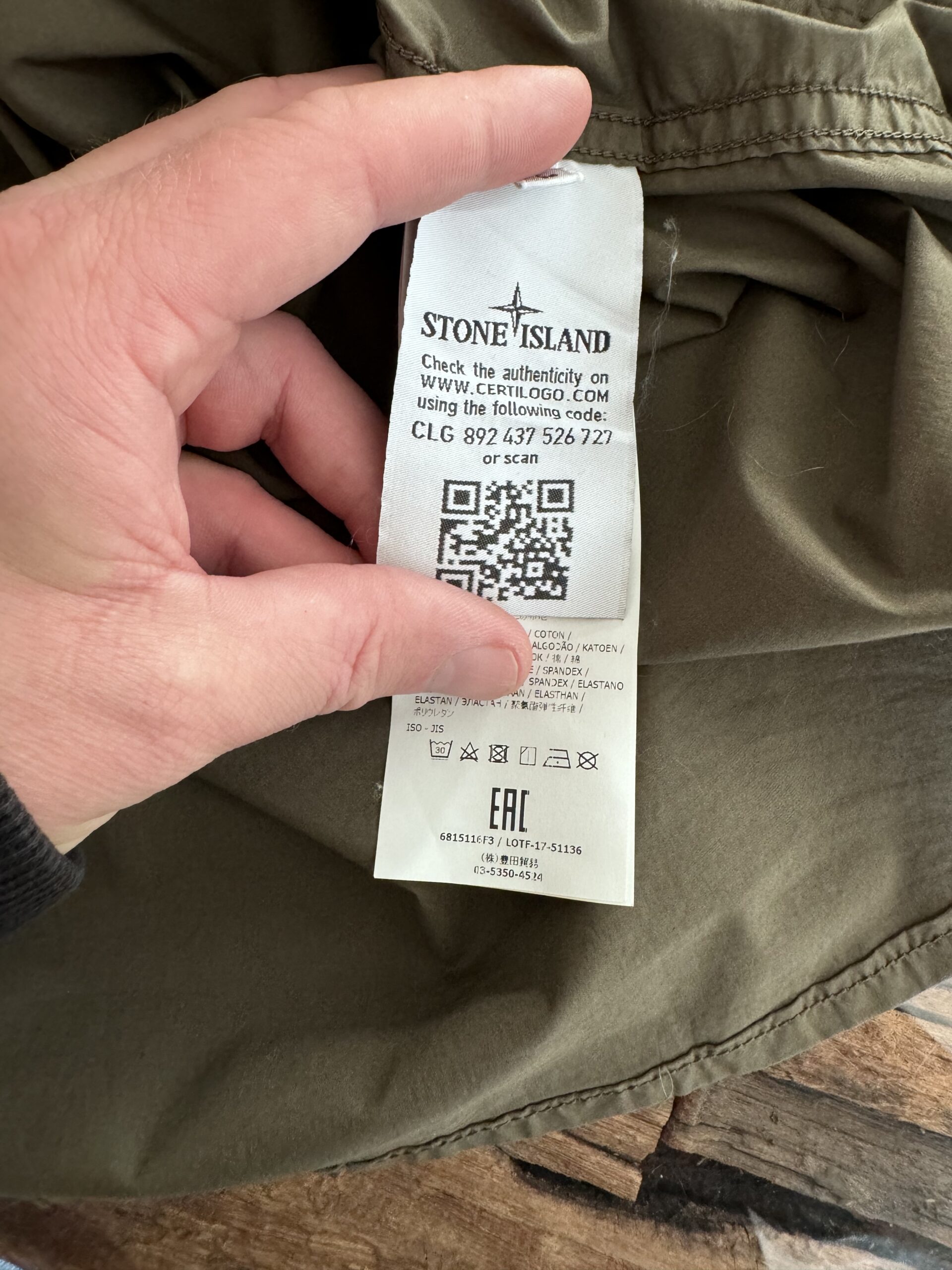 STONE ISLAND GHOST OVERSHIRT - X Clothing