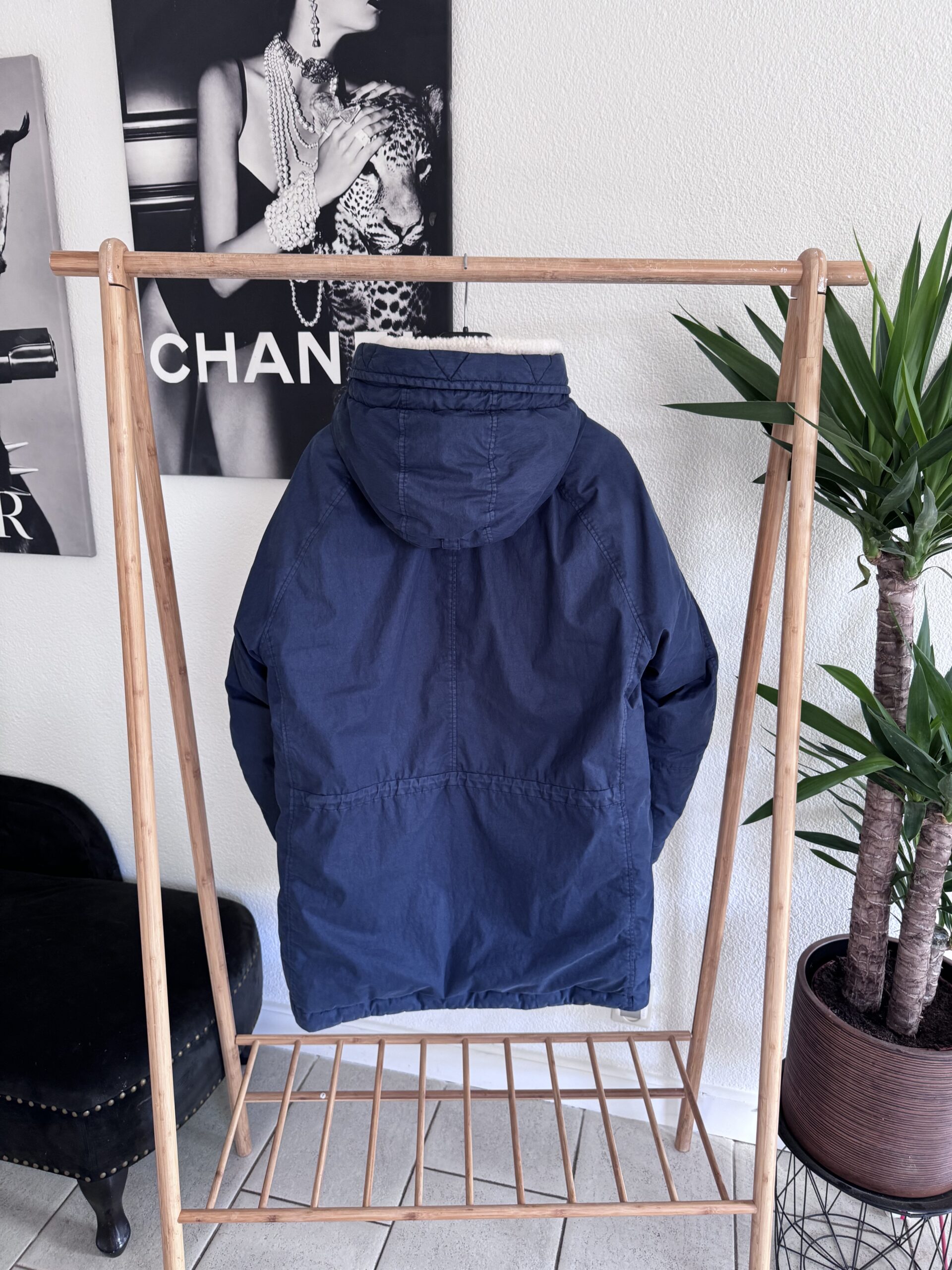 STONE ISLAND 50 FILI RESINATA DOWN TC JACKET - X Clothing