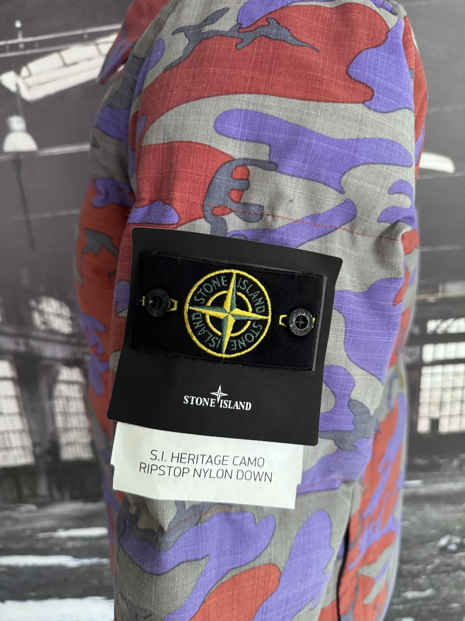 ★STONE ★S.I. HERITAGE CAMO PILE フーディー Stone Island - Stone Island _ Autumn Winter '022'023 bit.ly