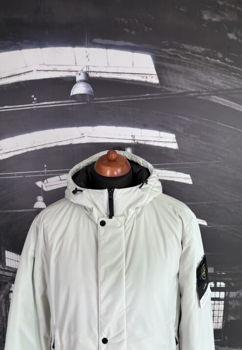 stone island polyester micro twill jacket