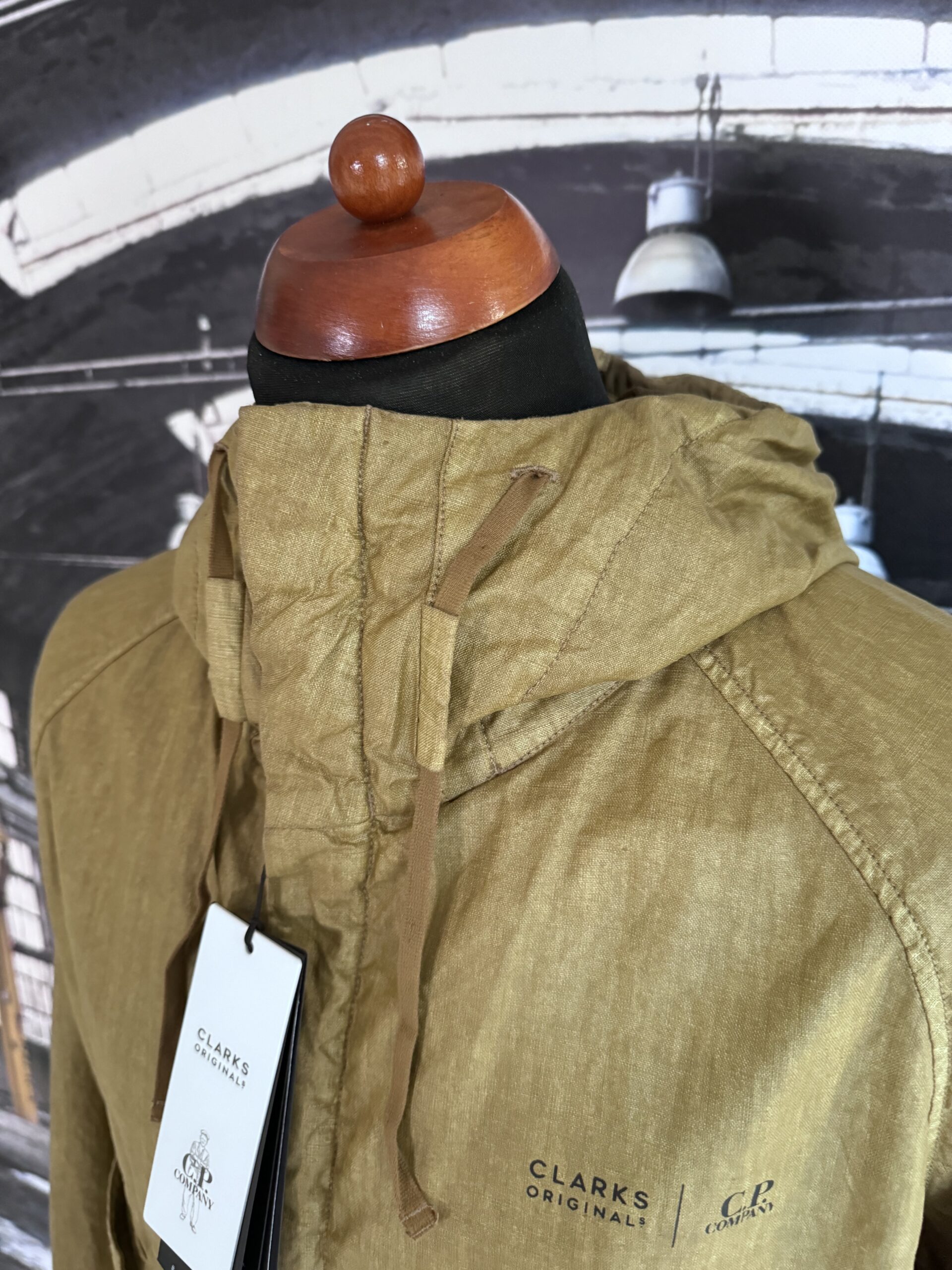 C.P. COMPANY X CLARKS LINO WAX GOGGLE JACKET - X Clothing