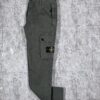 STONE ISLAND STRETCH BROKEN TWILL ORGANIC COTTON PANTS 1