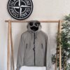 C.P. COMPANY SHELL R GOGGLE HOODED LENS JACKET