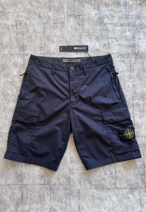 STONE ISLAND STRETCH COTTON TELA 'PARACADUTE' SHORTS