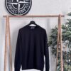 STONE ISLAND ORGANIC COTTON FLEECE CREWNECK SWEATSHIRT