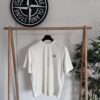 STONE ISLAND COMBED ORGANIC COTTON JERSEY T SHIRT