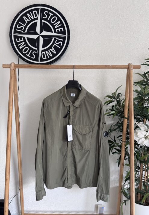 C.P. COMPANY CHROME R LENS OVERSHIRT