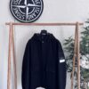 STONE ISLAND GHOST FLANELLA LANA/NYLON HOODED JACKET