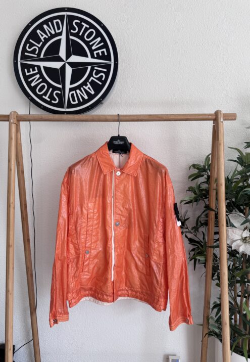 STONE ISLAND COACH JACKET_CHAPTER 1_​ GLASS LINEN-TC JACKET