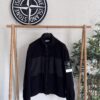 STONE ISLAND COTTON PILE WITH NYLON-TC JACKET