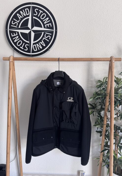C.P. COMPANY DUFFEL MIXED GOGGLE JACKET