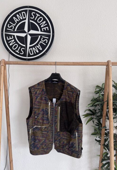 STONE ISLAND SHADOW PROJECT DPM RIPSTOP DEVORE GILET