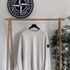STONE ISLAND MALFILÉ FLEECE 'OLD' EFFECT SWEATSHIRT