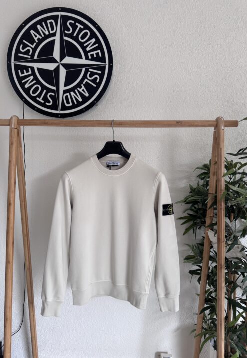STONE ISLAND ORGANIC COTTON CREWNECK SWEATSHIRT