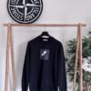 STONE ISLAND INSTITUTIONAL ONE' PRINT CREWNECK SWEATSHIRT