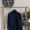 STONE ISLAND DENIM RESEARCH MULTI POCKET OVERSHIRT