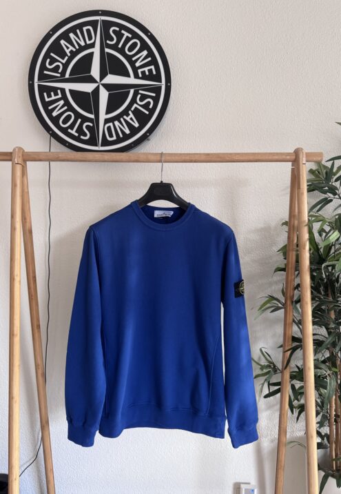 STONE ISLAND BRUSHED ORGANIC COTTON FLEECE SWEATSHIRT