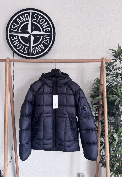 C.P. COMPANY D.D. SHELL HOODED DOWN PUFFER JACKET