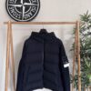 STONE ISLAND GHOST TWILL WOOL-TC WITH KNIT GHOST PIECE JACKET