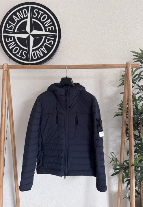 STONE ISLAND SEAMLESS TUNNEL NYLON DOWN- TC HOODED JACKET