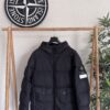 STONE ISLAND CRINKLE REPS NY, RECYCLED NYLON HOODED JACKET
