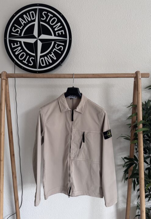 STONE ISLAND SUPIMA® COTTON TWILL STRETCH-TC OVERSHIRT