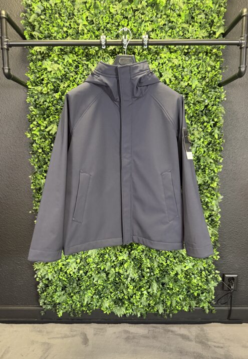 STONE ISLAND SOFT SHELL-R_E.DYE® TECHNOLOGY WITH PRIMALOFT® JACKET