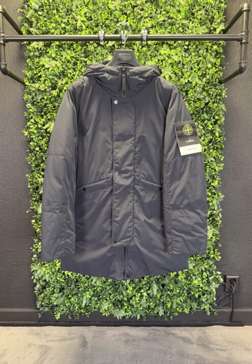 STONE ISLAND MICRO TWILL HOODED DOWN PARKA