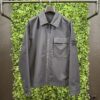 STONE ISLAND WEATHERPROOF COTTON CANVAS GHOST OVERSHIRT