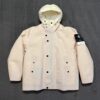 STONE ISLAND POLY STRATA ICE JACKET / GARMENT DYED DOWN 26GR X SQM-N JACKET